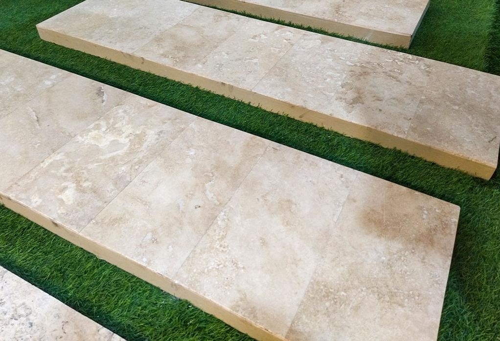 Travertine Steps | Stone Arts