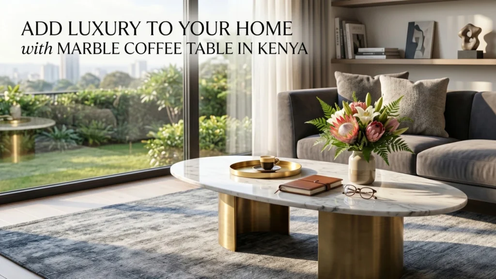 Add Luxury to Your Home with Coffee table marble in Kenya
