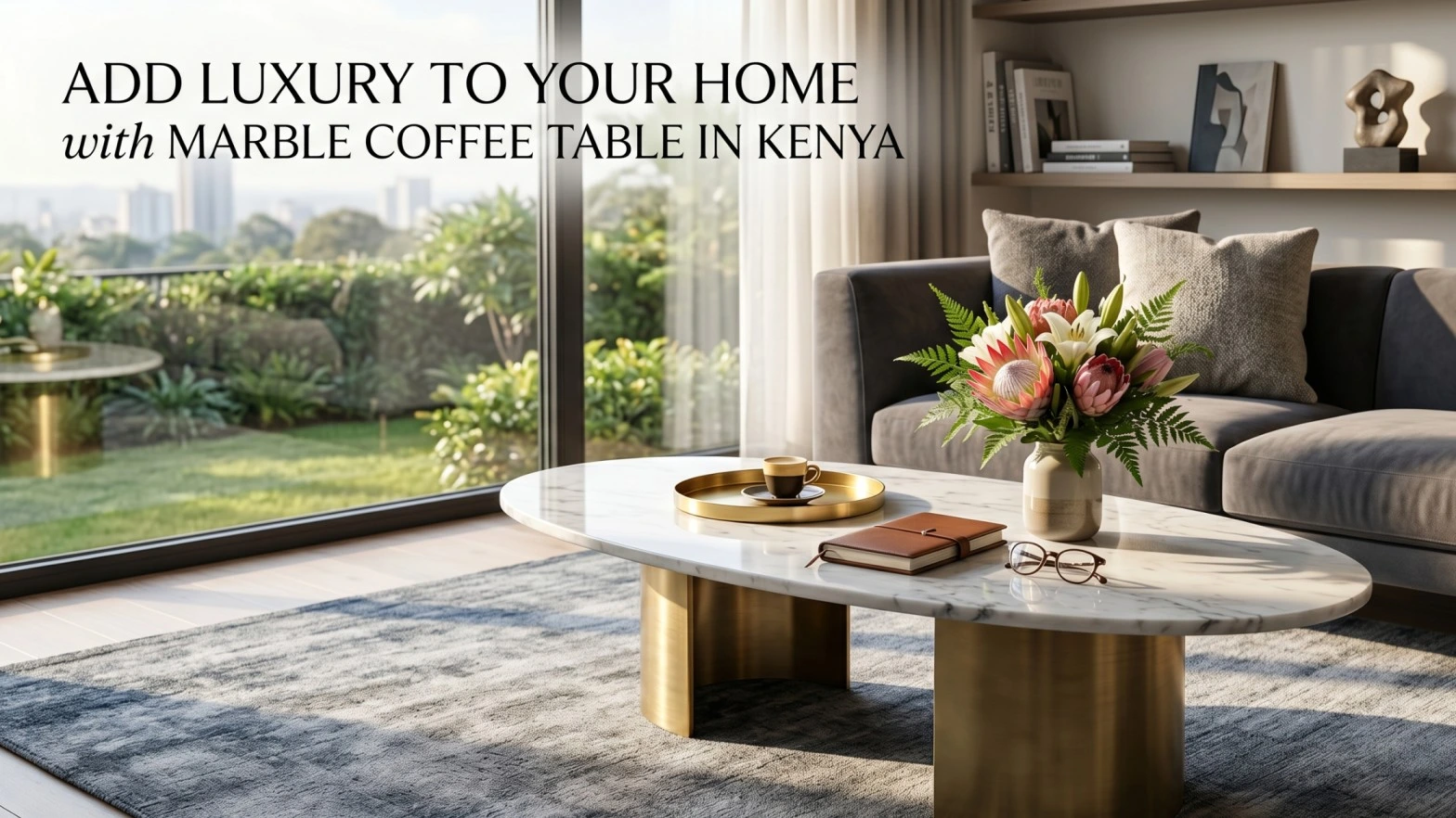 Add Luxury to Your Home with Marble Coffee Table in Kenya