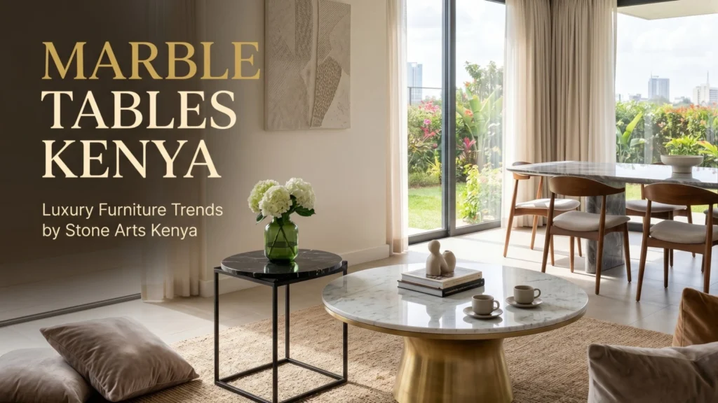 Marble Tables Kenya Luxury Furniture Trends by Stone Arts Kenya