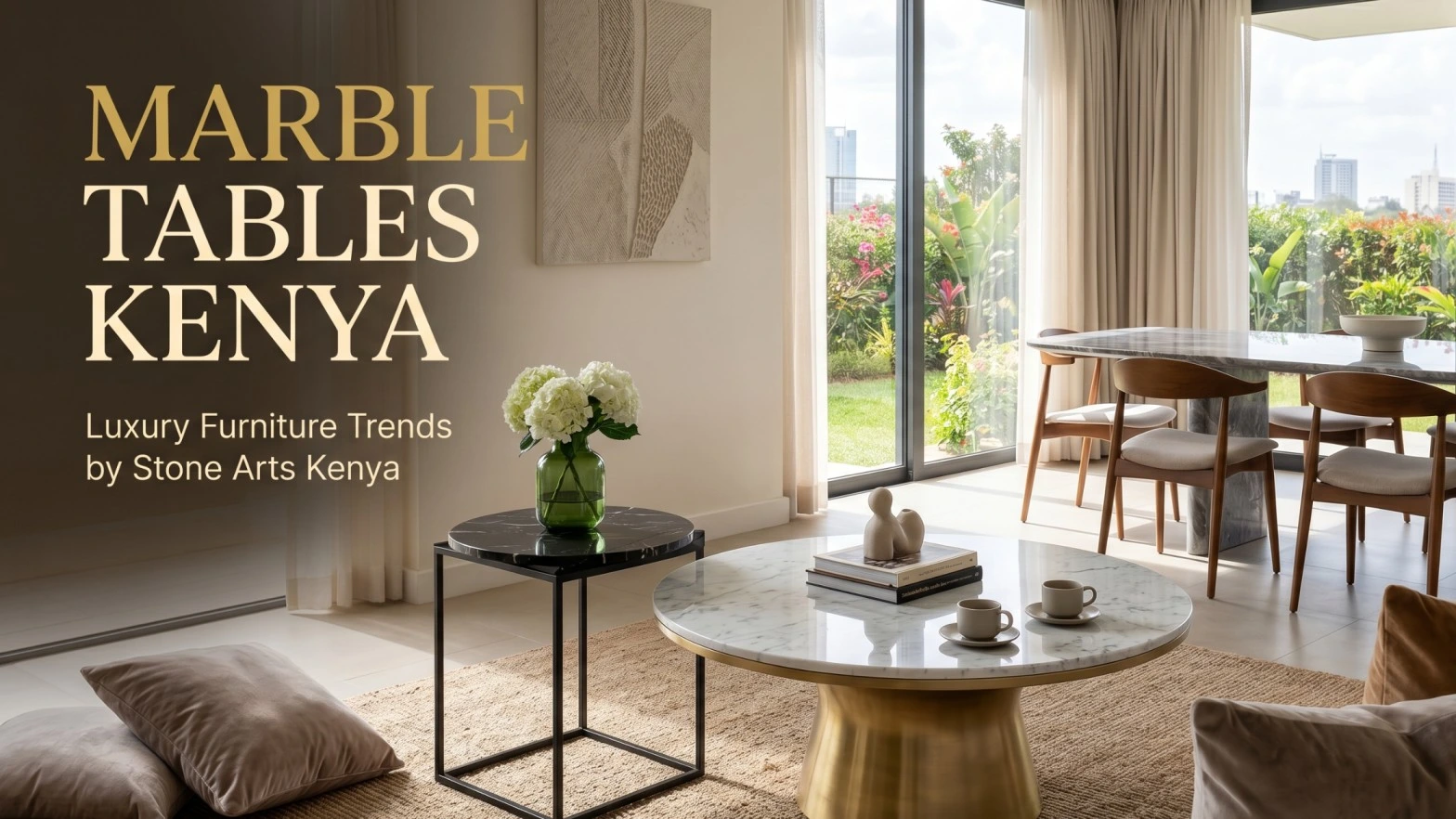 Marble Tables Kenya: Luxury Furniture Trends by Stone Arts Kenya